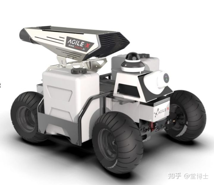 松灵轮式静音消毒机器人